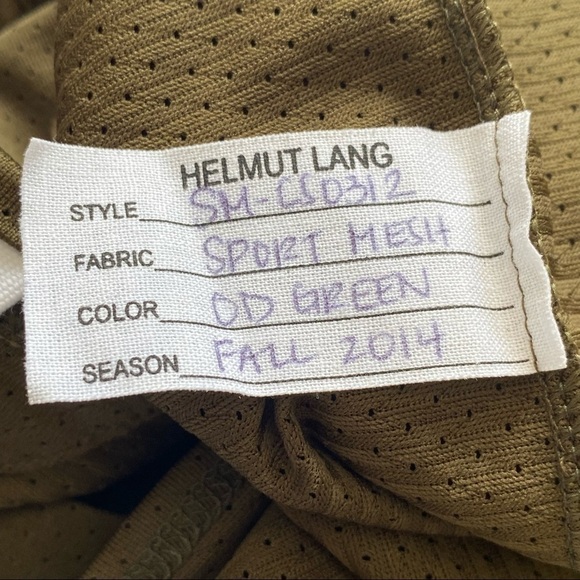 Helmut Lang Green Sport Mesh Tunic Top, XS - Picture 8 of 8